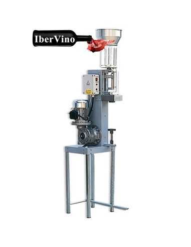 Encorchadora semiautomática