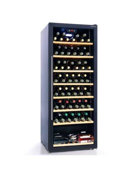 Cava de vinos grande con capacidad para 100 Botellas