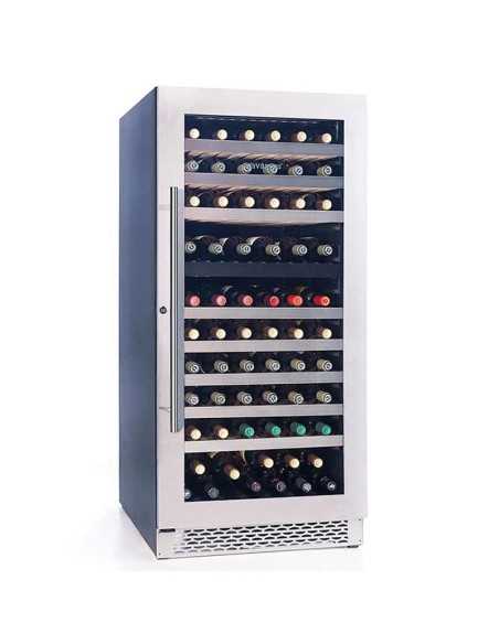 Cava de vinos para 104 Botellas con doble temperatura