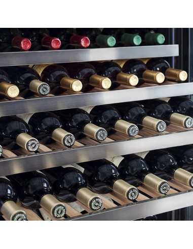 Cava de vinos grande con capacidad para 163 Botellas