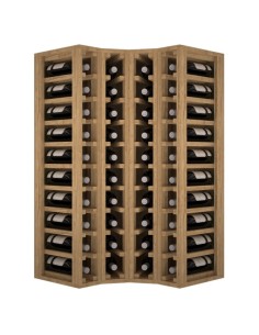 Botellero Estanteria de madera para 40 Botellas de vino