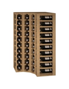 Botellero Estanteria de madera para 40 Botellas de vino 2
