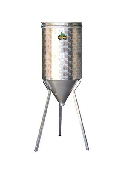 Depósito inox cónico 60° para Cerveza